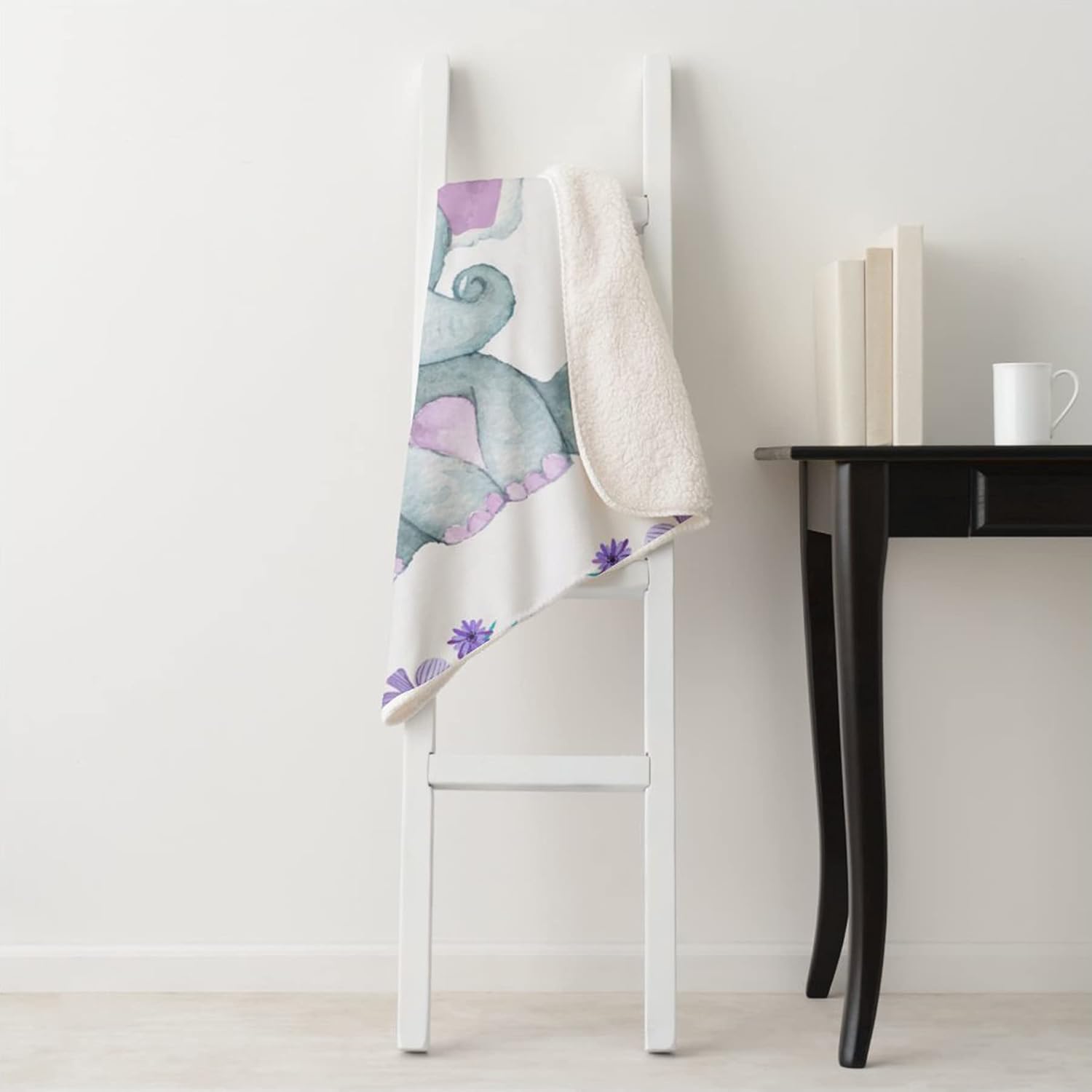Seamaid Manta de bebé personalizada con nombre, mantas de bebé personalizadas para niñas, mantas personalizadas con nombre de bebé, manta de bebé de