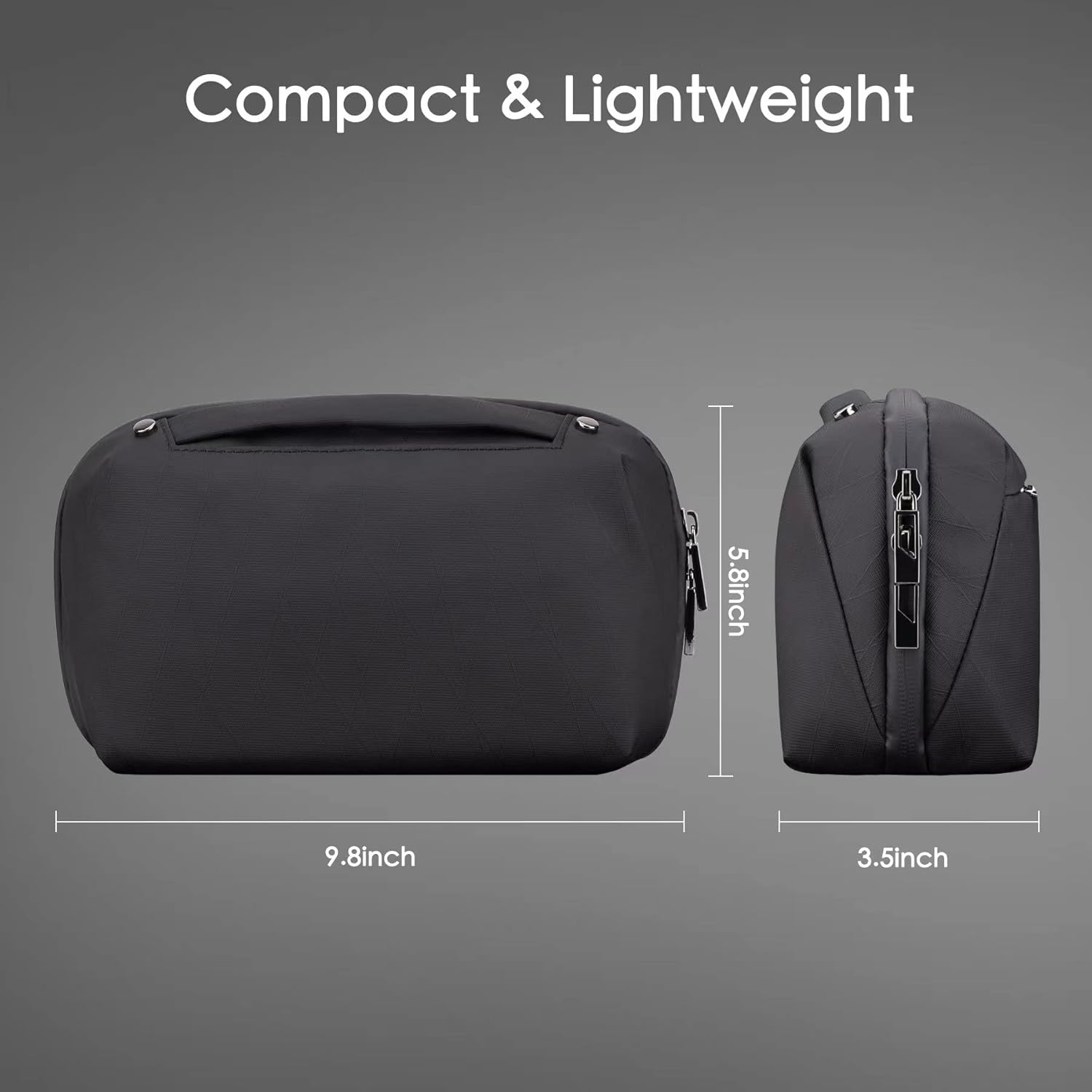 DDgro Tech – Bolsa organizadora para accesorios de viaje, bolsa de transporte para electrónica, cargador y cables de MacBook, cables, disco duro