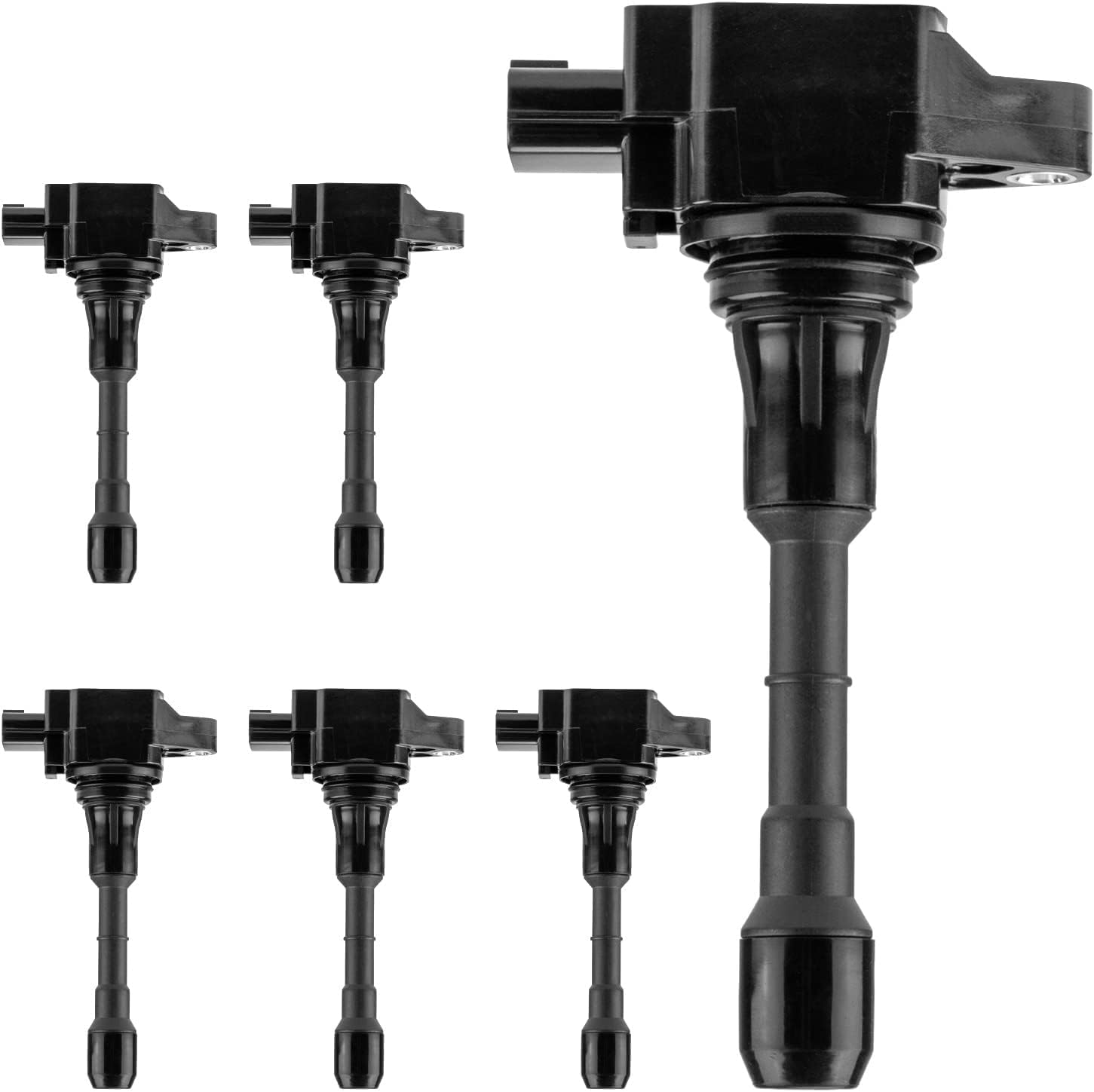 PHILTOP Paquetes de bobinas de encendido, compatibles con Murano Pathfinder Maxima QX60 Quest Altima G35 JX35 EX35 FX35 350Z G25 M35 Q50 M35h Q70