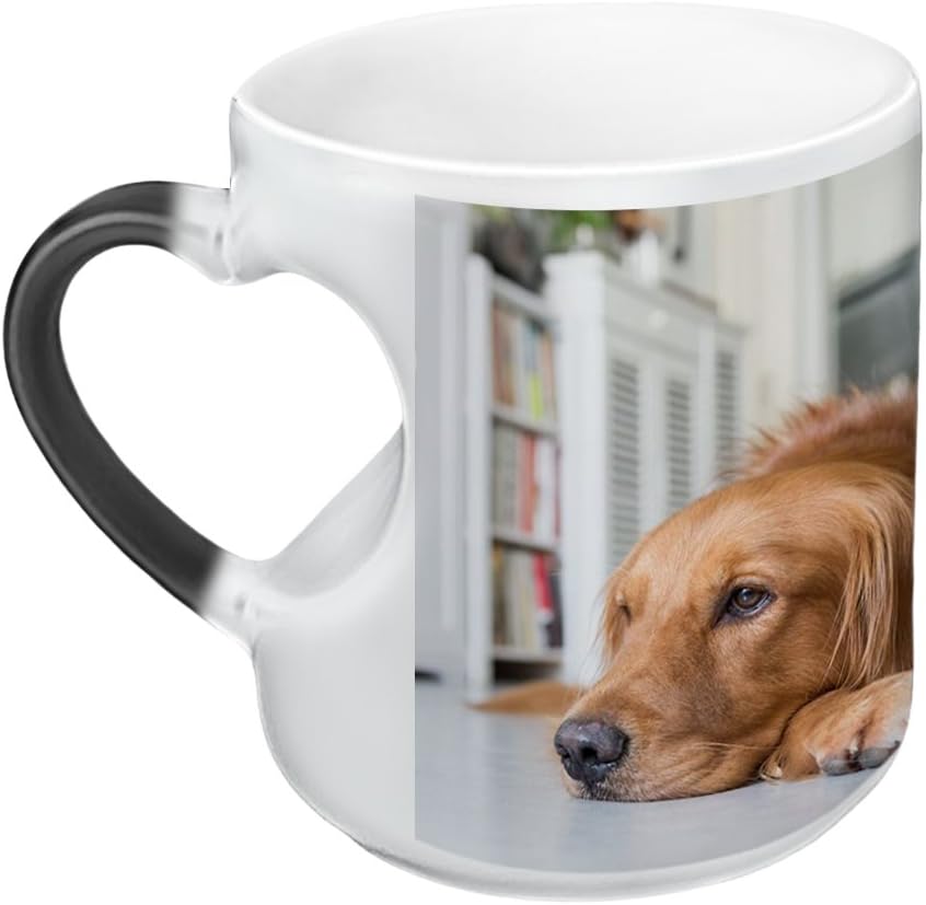 Taza de café mágica personalizada con foto, estampa personalizada DIY sensible al calor, taza de cerámica para recuerdo, cumpleaños, regalo de