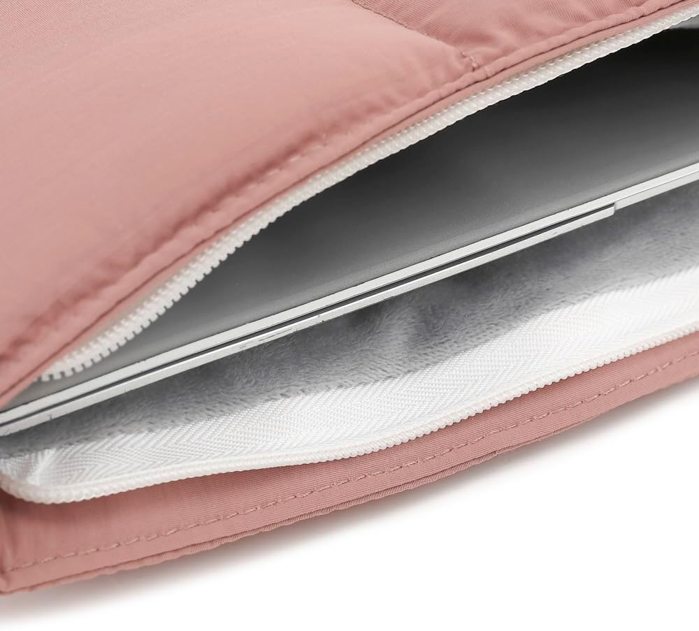 Canvaslife Funda acolchada para laptop de 15 pulgadas y 15.4 pulgadas, funda acolchada para laptop para mujer, funda de almohada compatible con