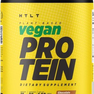 HTLT – Proteína vegana  Mantequilla de maní de chocolate, 1.16 oz por porción (28 porciones) Proteína vegana para mujeres y hombres  2 libras HTLT – Proteína vegana  Mantequilla de maní de chocolate, 1.16 oz por porción (28 porciones) Proteína vegana para mujeres y hombres  2 libras