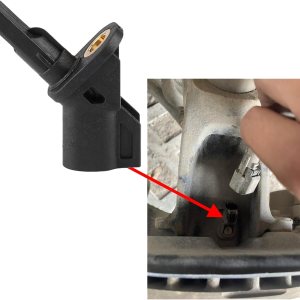 Sensor de velocidad de rueda ABS, sensor de velocidad de rueda de freno antibloqueo ABS delantero compatible con Ford Focus, reemplaza al OEM Sensor de velocidad de rueda ABS, sensor de velocidad de rueda de freno antibloqueo ABS delantero compatible con Ford Focus, reemplaza al OEM