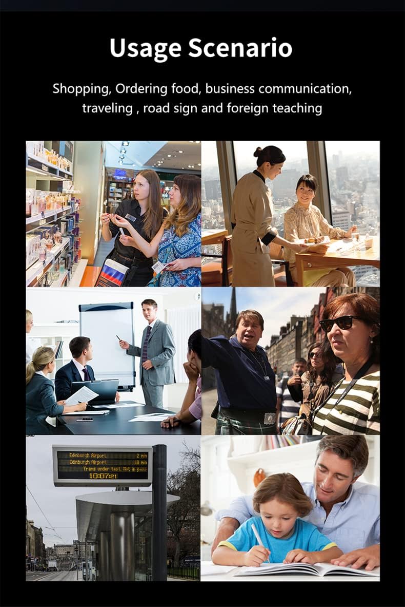 Lector de escaneo, lápiz, traductor de idiomas, lápiz inteligente, escáner de diccionario OCR en tiempo real, traducción en tiempo real, asistente