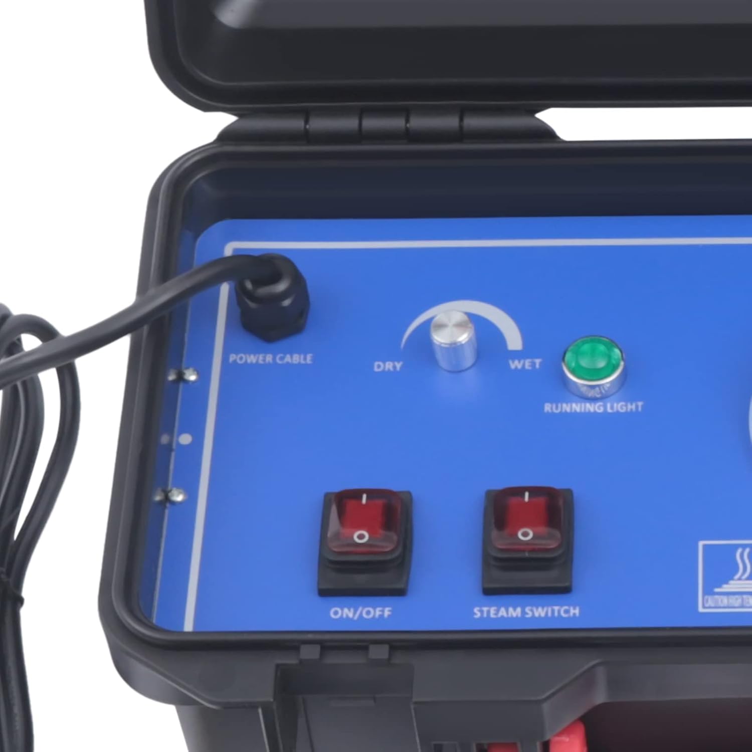 Limpiador de vapor de alta presión de 1700 W, limpiador de vapor bajo demanda y eliminación de papel tapiz, sistema de máquina de limpieza de vapor