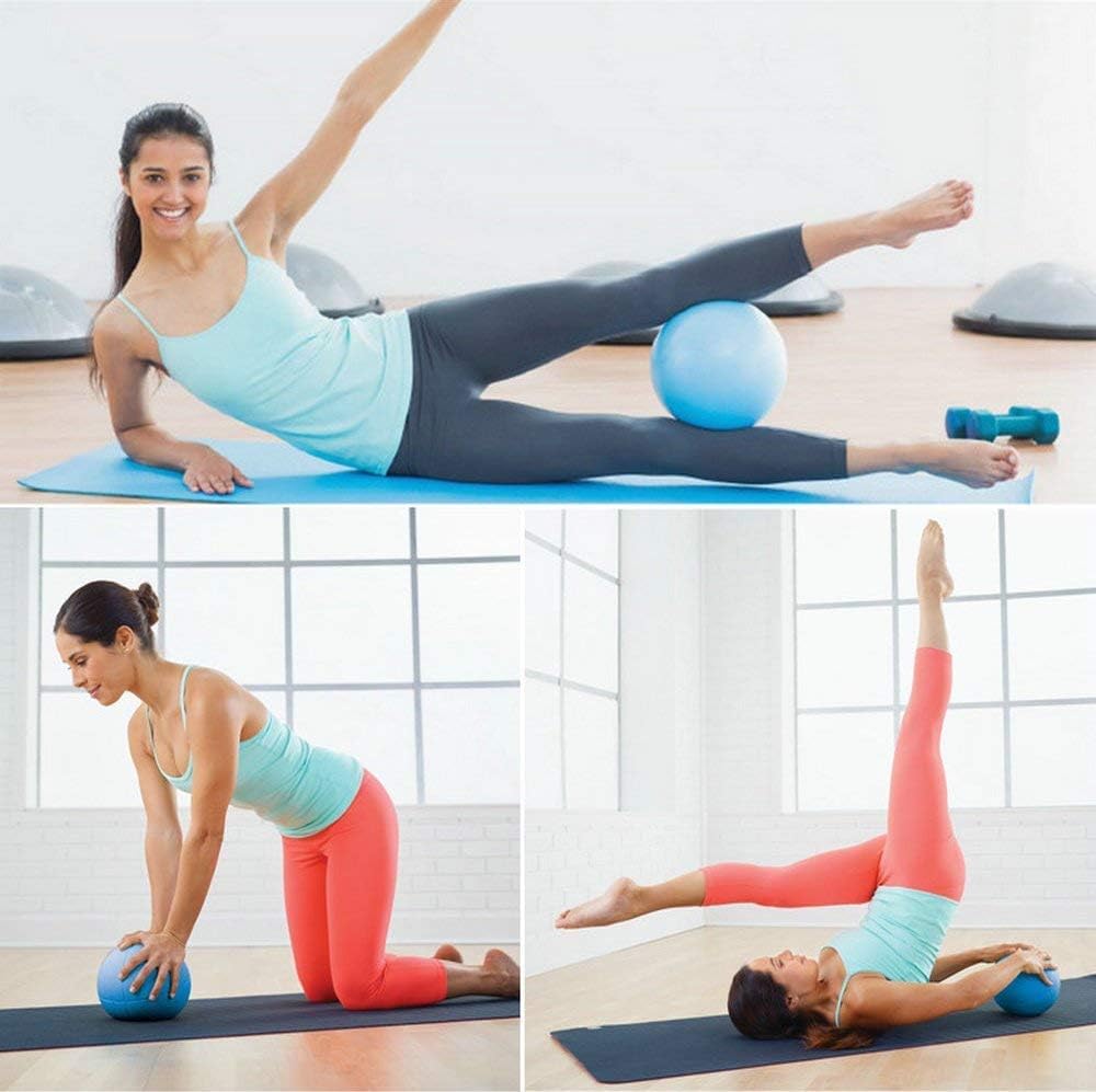 Pelota de pilates, pelota de pilates mini, bolas de extracto, 8 pelotas de ejercicio, pelotas de yoga, pelota de 9 pulgadas, tratamiento de núcleo,