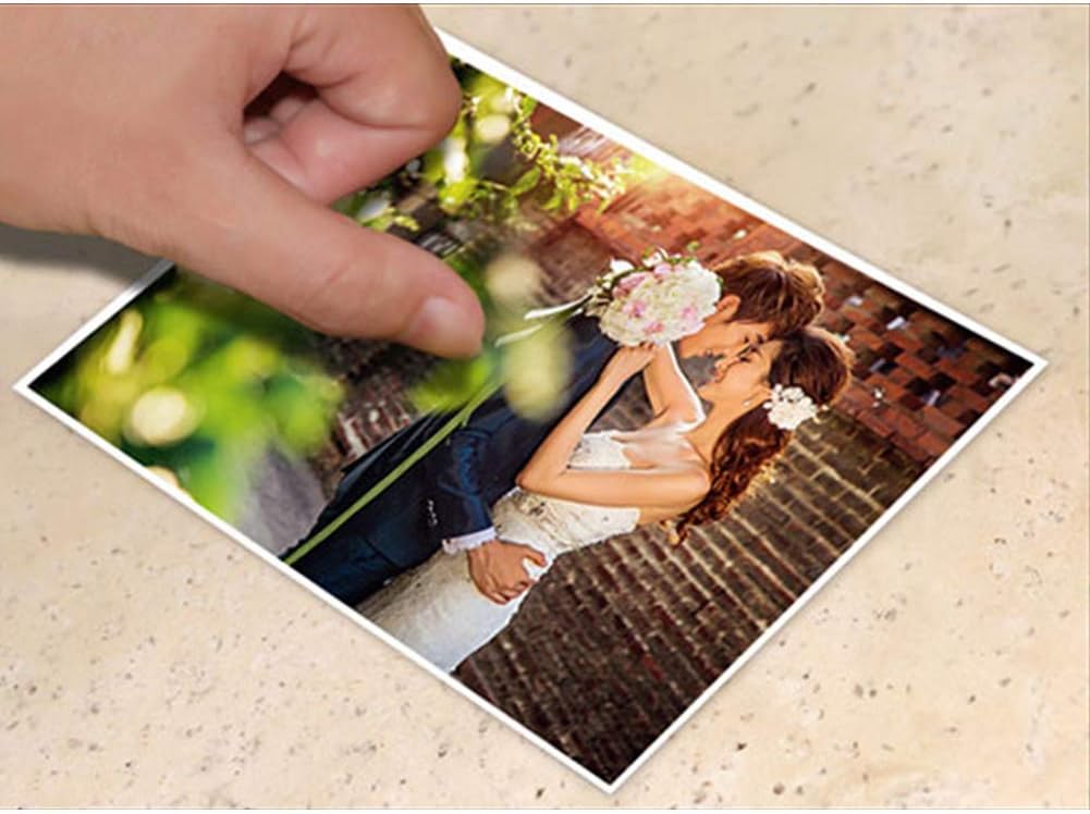Schliersee Papel fotográfico brillante 100 hojas de 5 x 7 pulgadas, 7.05 ozm