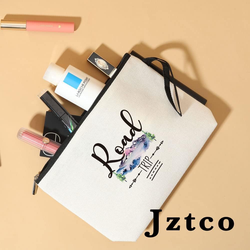 Jztco Regalos de viaje para niñas, bolsa de viaje para mujeres, niñas, amigos, viajes por carretera, esenciales, regalos de graduación para ella,