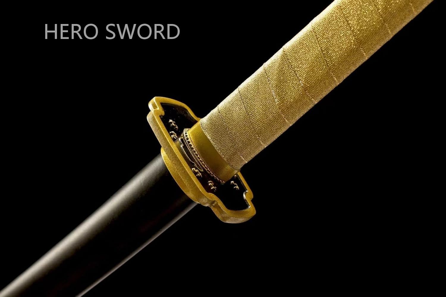 Espada Demon Slayer, Katana samurái de acero al carbono 1060 hecha a mano, hoja de corte afilada de metal de espiga completa, espada de anime