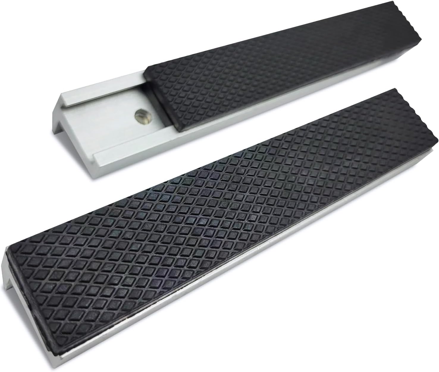 Mordazas de tornillo de banco de 6 pulgadas, protectores magnéticos fuertes para mordazas de vicio, protector multiusos para tornillo de metal de 6