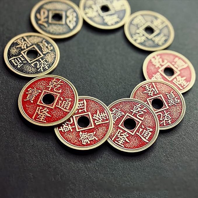 Super Chino Juego de Monedas Trucos de Magia Morgan Tamaño Moneda Desvanecer Mago Mago de Cerca Ilusiones Trucos Mentalismo Props