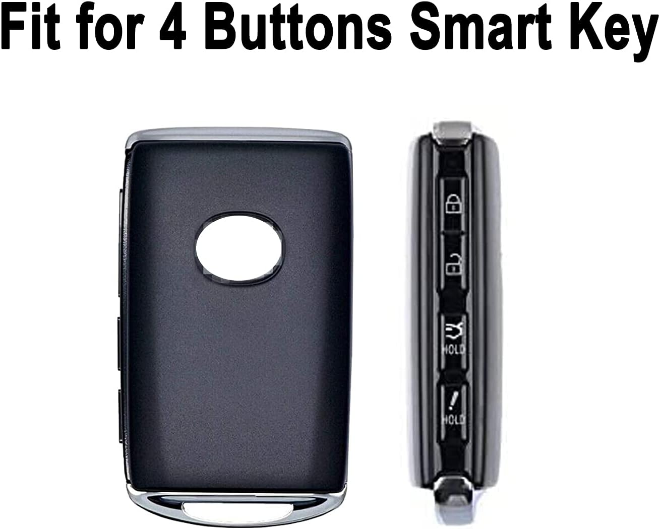 Funda para llavero compatible con Mazda 3, Mazda 3 Hatchback, Mazda CX4 CX5 CX8 CX9 CX-30, Mazda 6 WAZSKE11D01, protector de piel para funda de