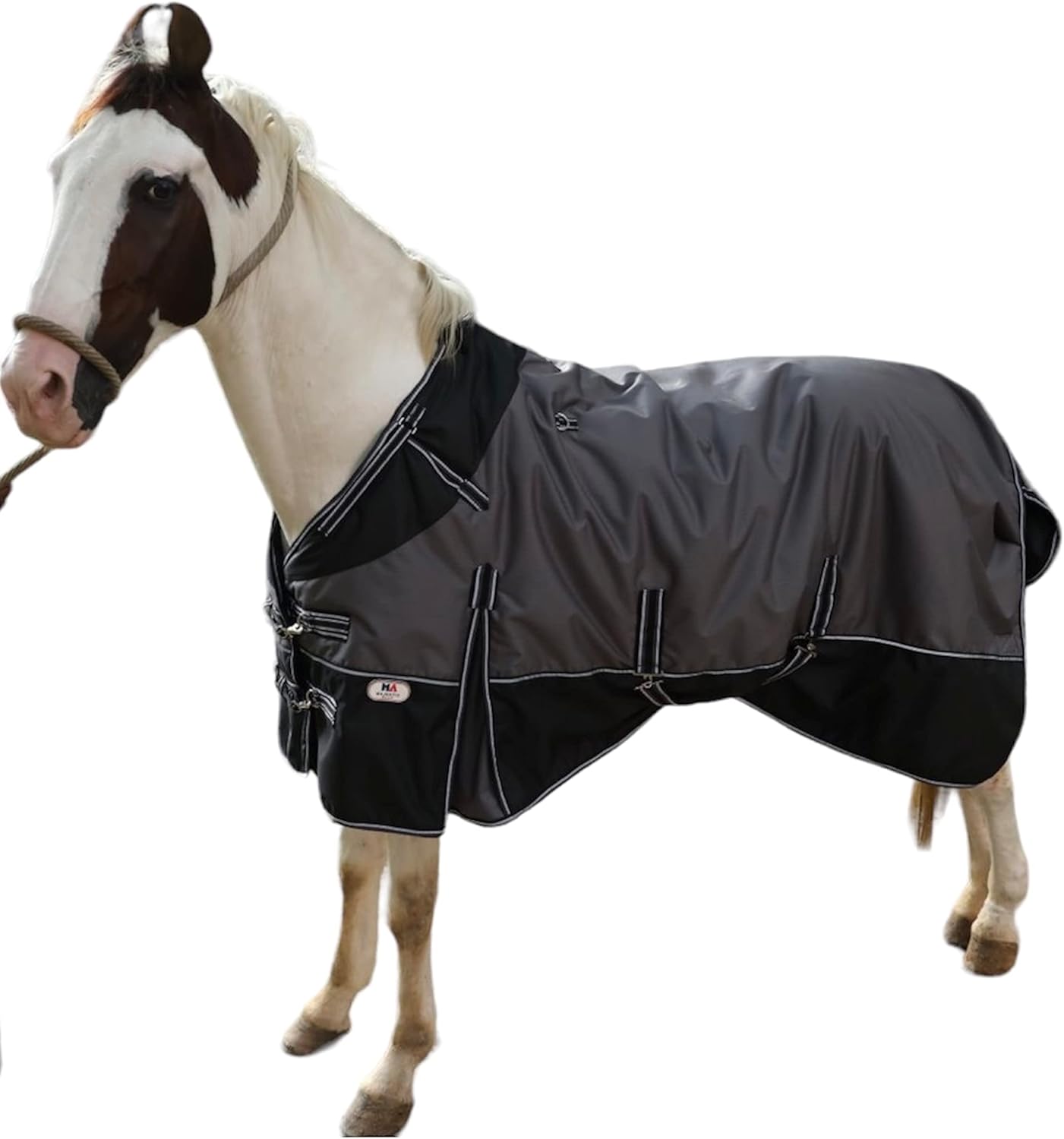 Majestic Ally Manta de nailon Ripstop 600 D con cobertura impermeable, pesada, resistente a la lluvia y a la intemperie, para otoño o clima frío en