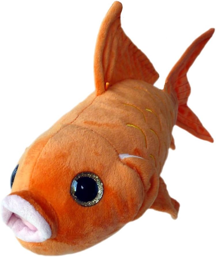 Adore – Juguete de peluche de 16 pulgadas Bubbles The Goldfish