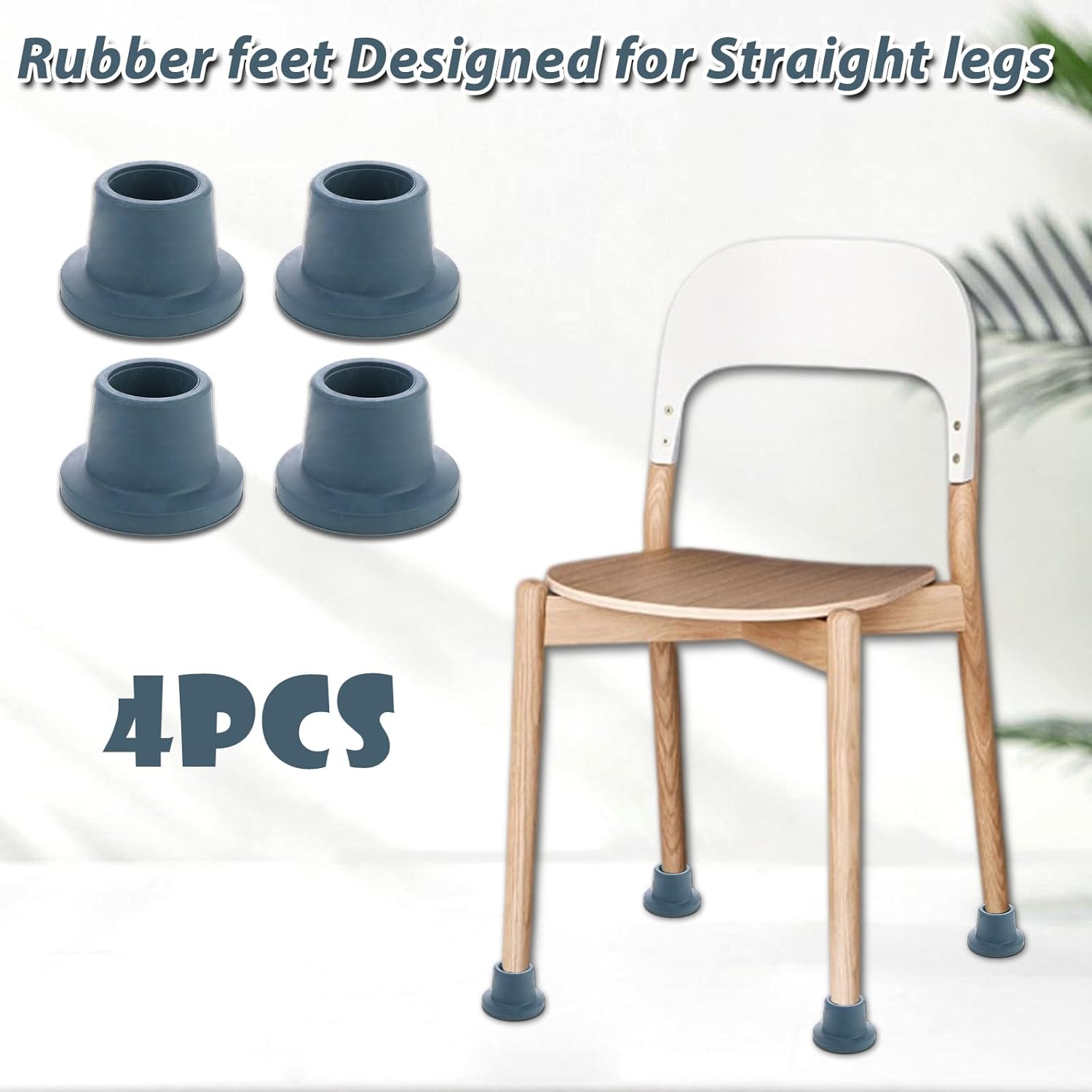 4 pies de goma para silla de ducha de 1-18 pulgadas, puntas de goma de repuesto para asiento de ducha antideslizante, silla de ducha, ventosa de