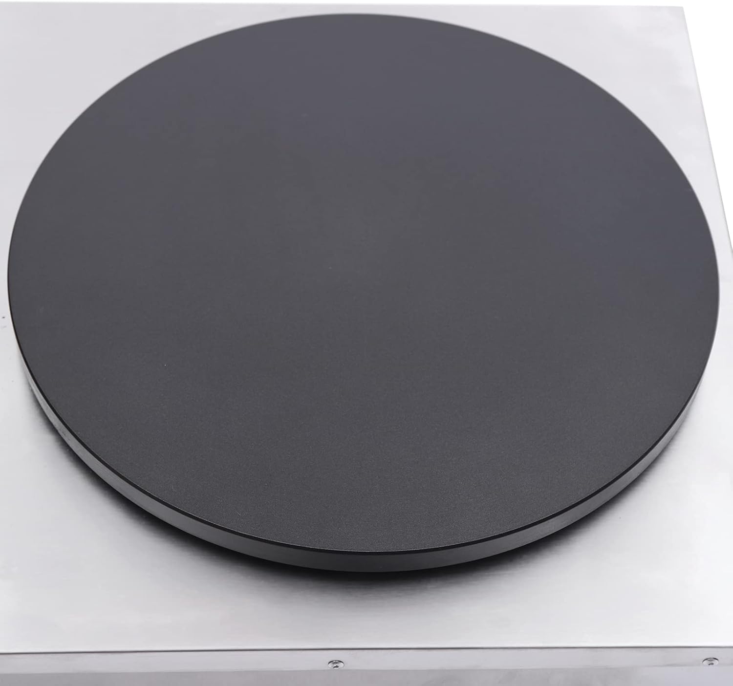 Máquina eléctrica de crepas de 16 pulgadas, máquina comercial antiadherente doble para hacer crepes para panqueques, estufa caliente de acero