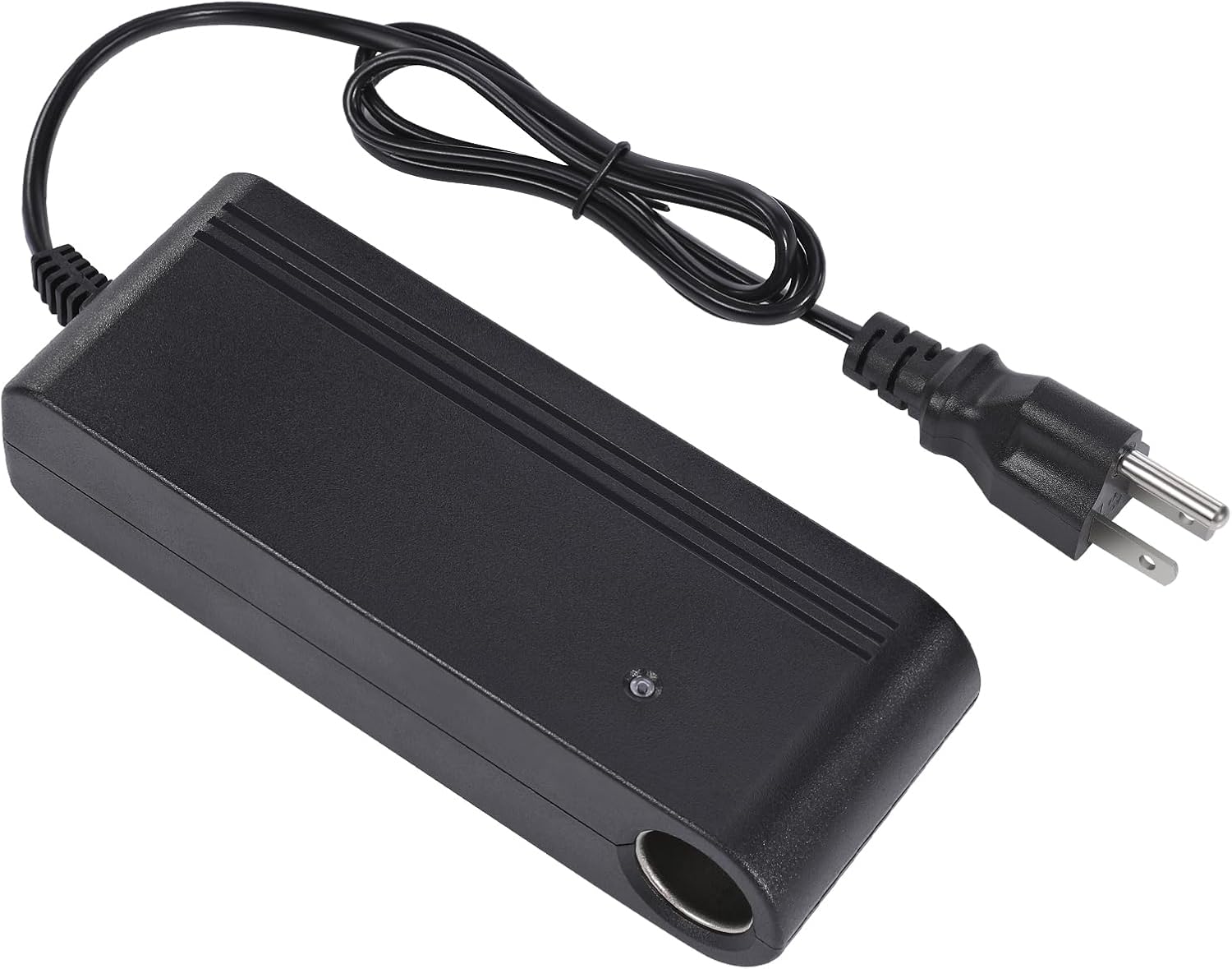 Adaptador de corriente de 12 V 10 A, convertidor de cargador de automóvil, enchufe de encendedor de cigarrillos de automóvil, adaptador de fuente de