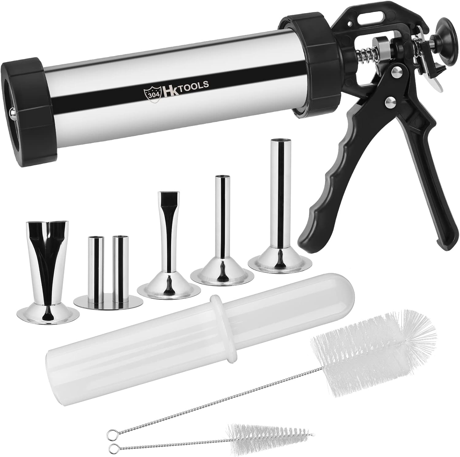 HK Kit de pistola de cecina, pistola para hacer carne seca de res, pistola de carne seca de carne seca de 2 libras, pistola para hacer salchichas de