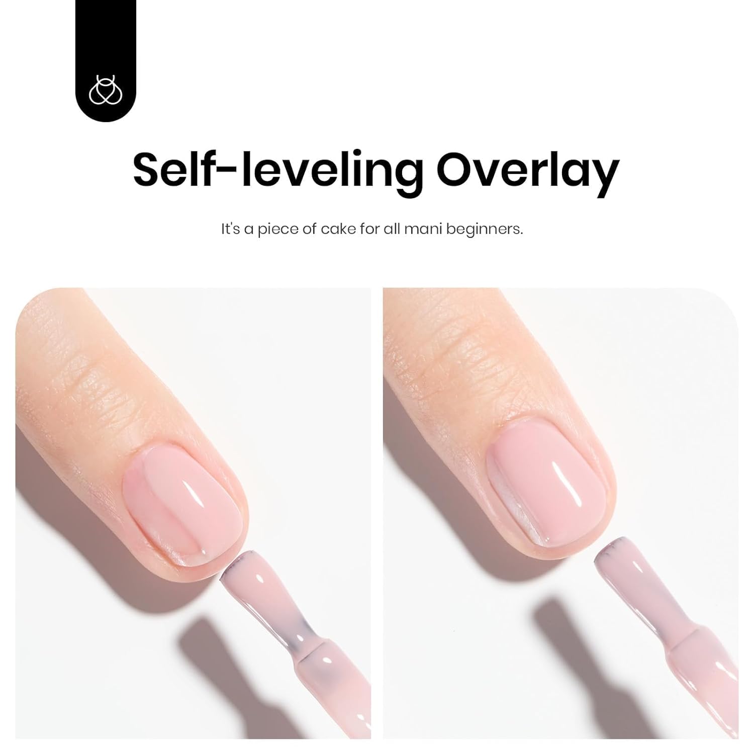 Beetles – Esmalte de uñas de gel base de color, 6 colores nude, esmalte de uñas rosa, esmalte de uñas rosa melocotón, esmalte de uñas neutros