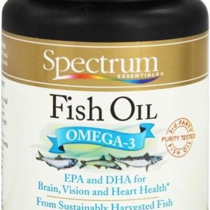SPECTRUM ESSENTIALS Aceite de pescado Omega 3, 5 libras SPECTRUM ESSENTIALS Aceite de pescado Omega 3, 5 libras