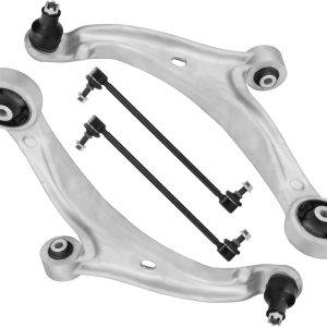 Brazos de control laterales delanteros inferiores izquierdo y derecho con rótulas de barra estabilizadora extremos de enlace para Honda Odyssey Brazos de control laterales delanteros inferiores izquierdo y derecho con rótulas de barra estabilizadora extremos de enlace para Honda Odyssey