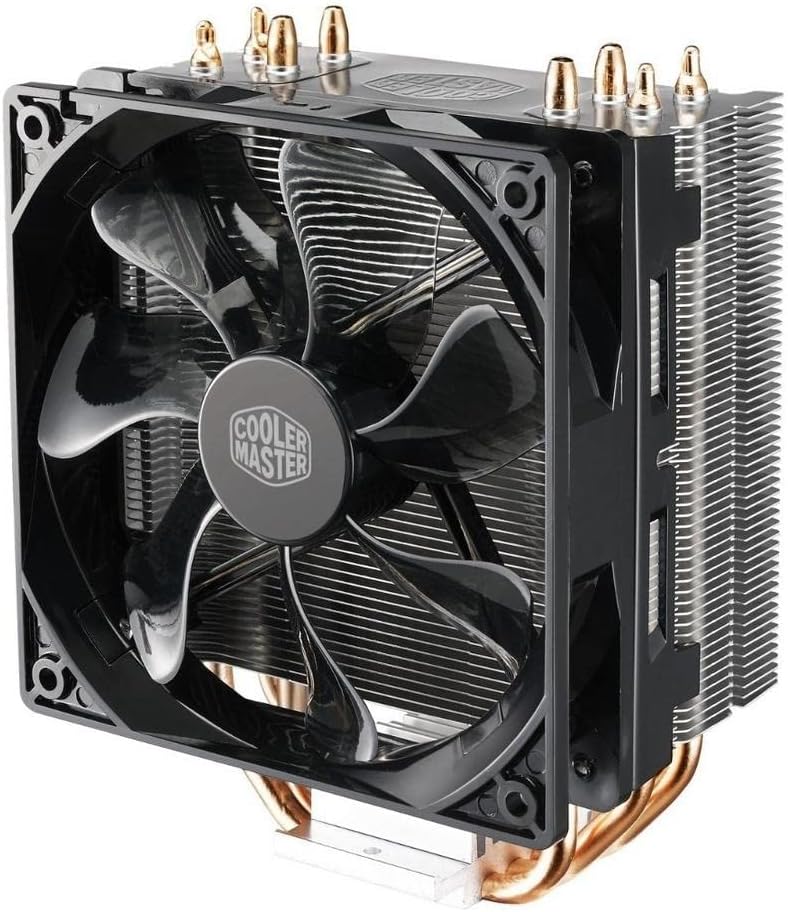 Enfriador híper compacto con doble tubería de contacto directo Cooler Master CPU , Hyper 212 LED