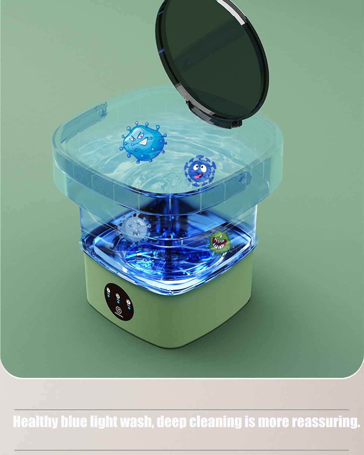 portable washing machine,mini washing machine9Litre large capacity foldable washing machine,washing machine suitable for Travel, RV, Camping, Home