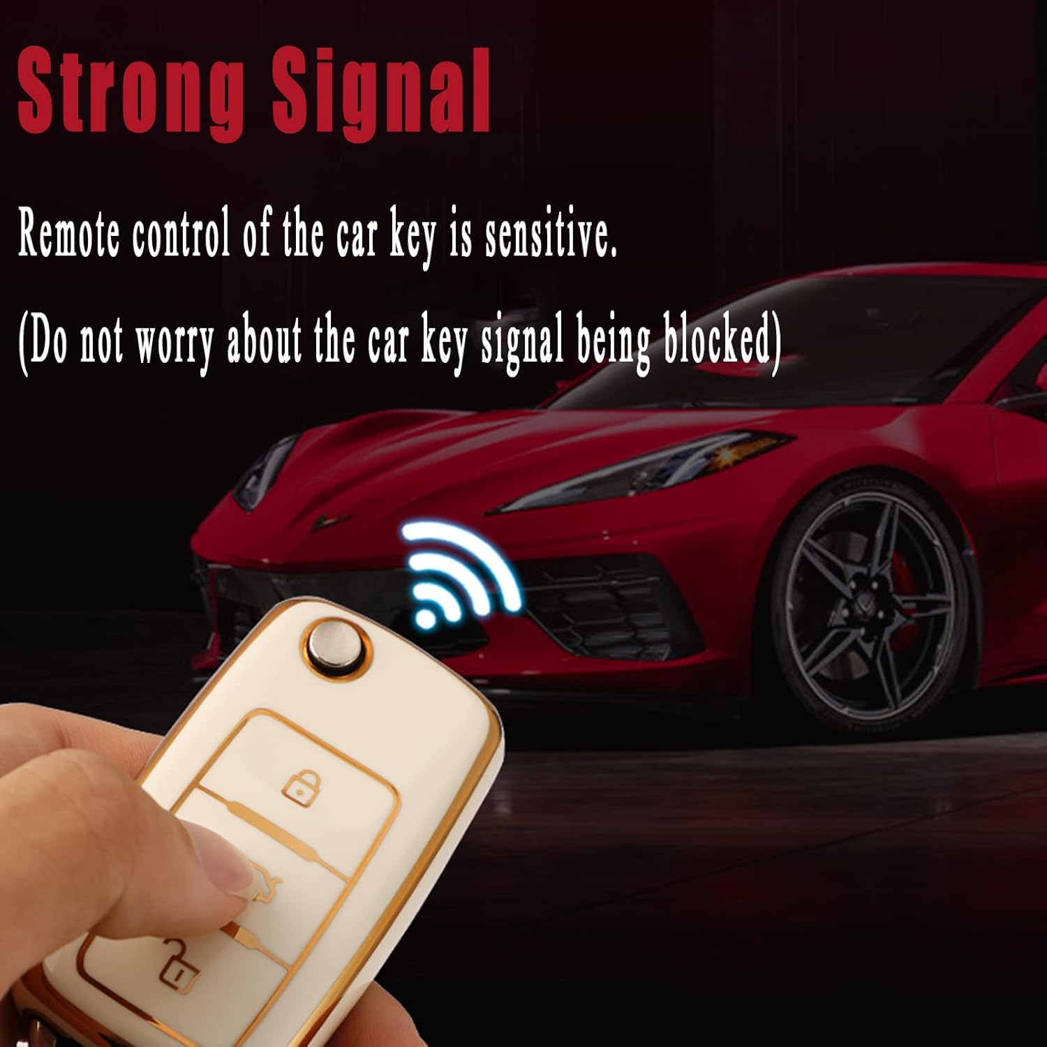 Funda para llavero de automóvil VW Volkswagen de TPU suave con carcasa de llavero, funda protectora completa compatible con VW MK6 Jetta Beetle