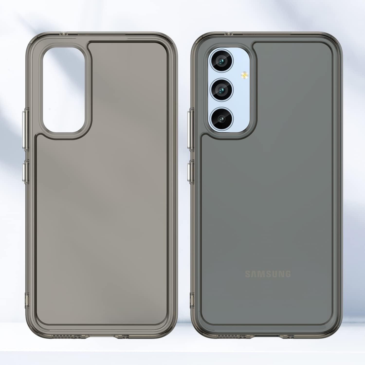 KOARWVC Funda transparente para Galaxy A54 5G, Samsung A54 SM-A546U, funda suave y transparente de TPU a prueba de golpes, funda delgada para