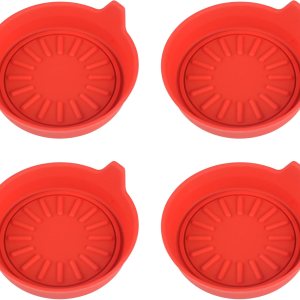 Seven Sparta Posavasos de silicona para portavasos de automóvil, posavasos universales para vehículos, juego de 4 unidades, 3-18 pulgadas de Seven Sparta Posavasos de silicona para portavasos de automóvil, posavasos universales para vehículos, juego de 4 unidades, 3-18 pulgadas de