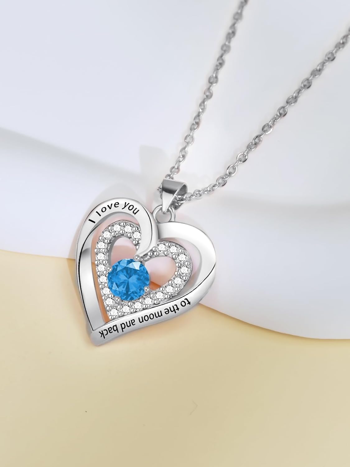 Juego de regalos de oso musgo de rosa preservada con 100 collares “I Love You” para mamá, esposa, novia, día de la madre, Navidad, día de San