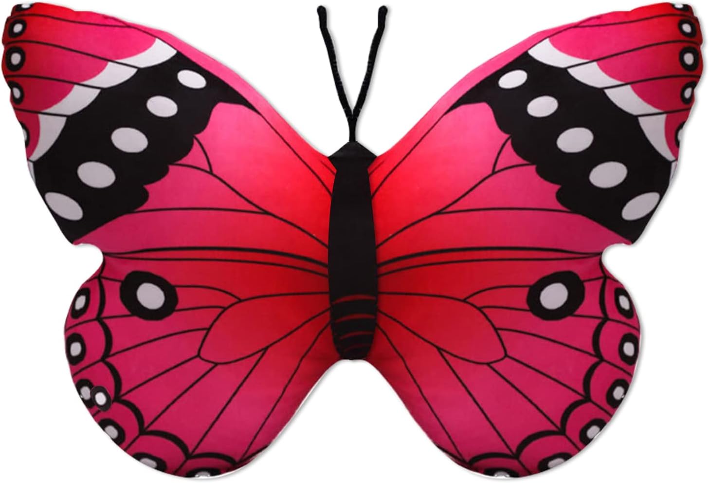 CHELEI2019 Almohada de mariposa de 15.7 pulgadas, diseño de mariposa rosa, juguete de peluche, regalo para niños