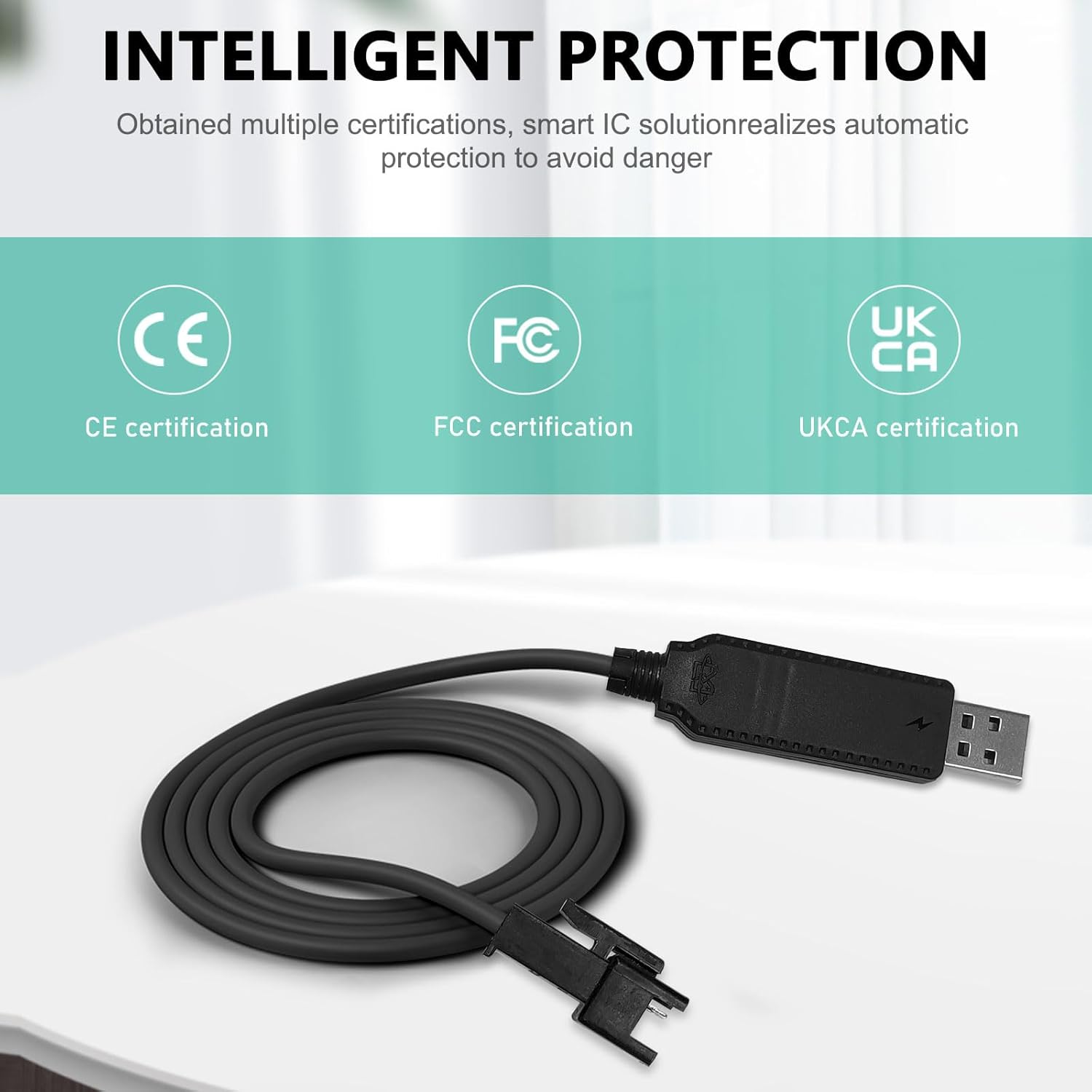 Cargador de máquina de burbujas para ametralladora de burbujas compatible con Blaster Bazooka Rocket Blower Cable de alimentación de batería de