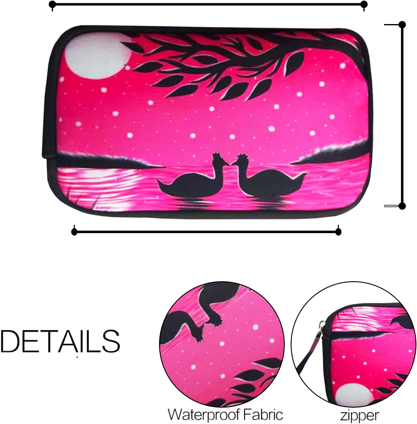 Bolsas de maquillaje portátiles de neopreno para mujer, bolsa de maquillaje pequeña, bolsas de viaje, cartera de mano para todos los teléfonos