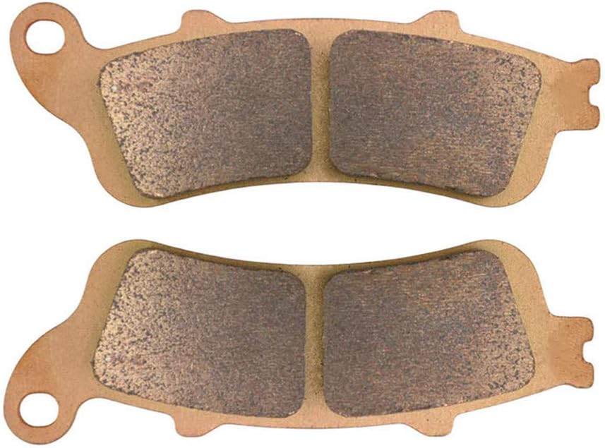 AHL Juego de pastillas de freno delanteras y traseras para Honda GL1800 Goldwing (todos los modelos) 2001-2013