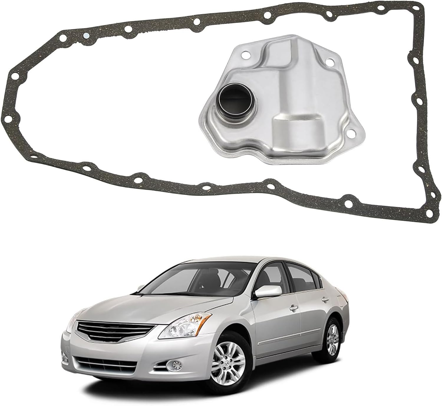 TOP-VIGOR Kit de juntas de cárter de aceite de filtro de transmisión automática para Nissan Rogue Altima Dodge Jeep 2007 2008 2009 2010 2011 2012