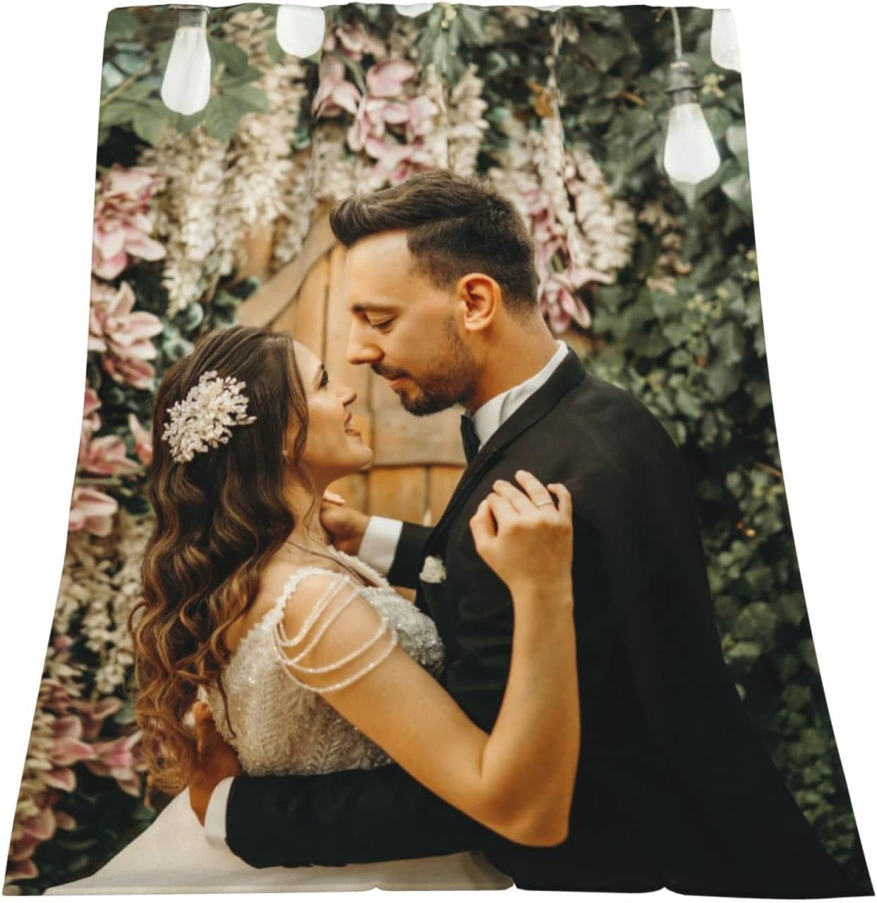 Manta de fotos personalizada, manta con nombre personalizado para papá, mamá, novio y amigos, mantas personalizadas con collages de imágenes de