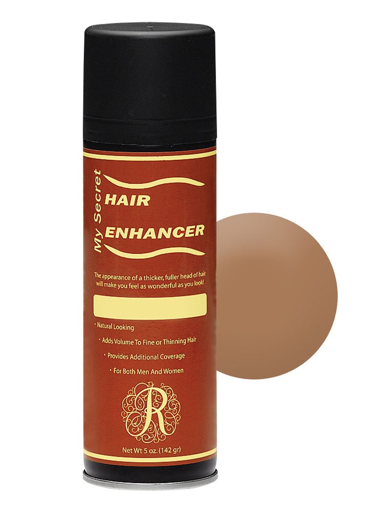 My Secret Correctives Hair Enhancer Spray para cabello finoadelgazamiento -5 oz – MARRÓN CLARO