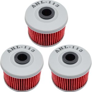 AHL 113 Filtro de aceite para Honda TRX300EX TRX300 EX 1993-2008 TRX200D FOURTRAX 200 1990-1997 TRX 250 1987 TRX250X 1989-1990 TRX300EX FOURTRAX AHL 113 Filtro de aceite para Honda TRX300EX TRX300 EX 1993-2008 TRX200D FOURTRAX 200 1990-1997 TRX 250 1987 TRX250X 1989-1990 TRX300EX FOURTRAX