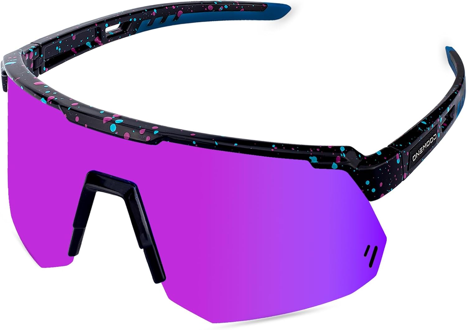 QLIFE Gafas de sol polarizadas para hombres y mujeres, protección UV400, gafas deportivas para jóvenes, gafas para béisbol y correr