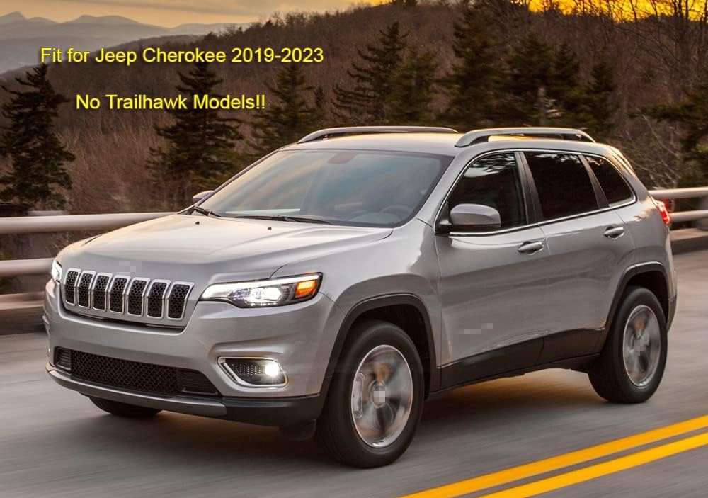 Guardabarros para guardabarros con solapas de barro para automóvil compatible con Jeep Cherokee 2019 2020 2021 2022 2023