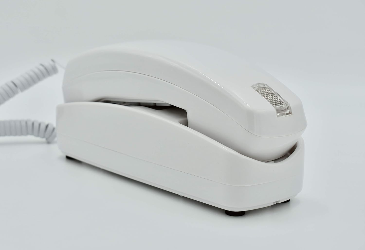 Trimline, teléfono con cable de estilo analógico, color blanco