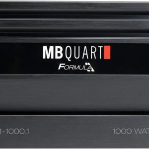 MB Quart FA1-1000.1 Amplificador de audio para automóvil de canal mono (negro) – Amplificador clase SQ, 1000 vatios, estable de 1 ohmio, cruce MB Quart FA1-1000.1 Amplificador de audio para automóvil de canal mono (negro) – Amplificador clase SQ, 1000 vatios, estable de 1 ohmio, cruce