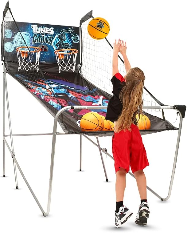 SPACE JAM A New Legacy Dual Shootout Arcade Basketball Home Juego de puntuación electrónico con Lebron James
