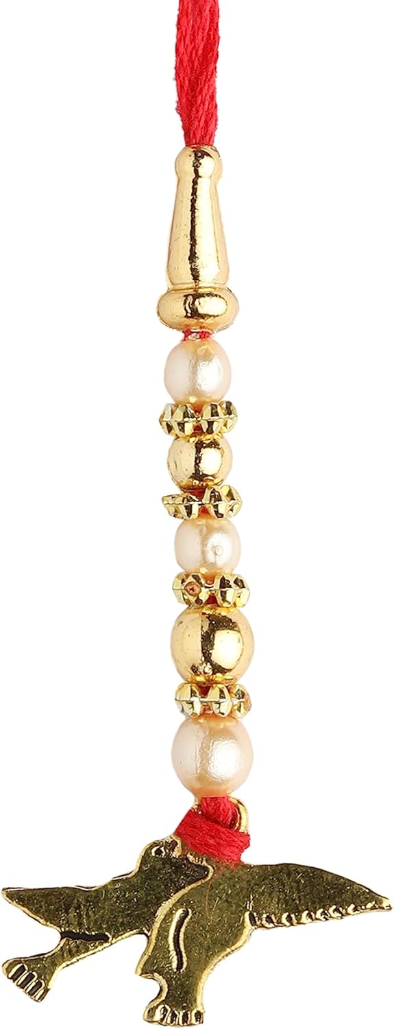 Conjunto Rakhi Lumba, Algodón, Sin gemas.