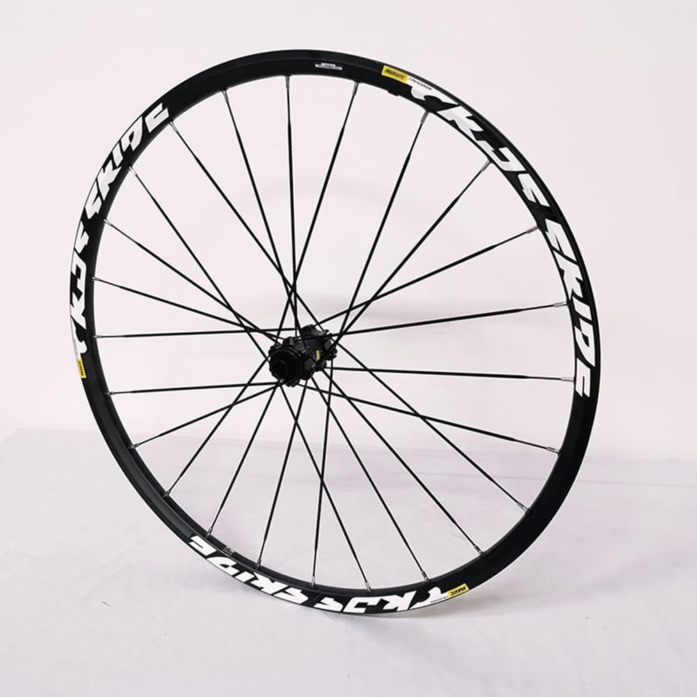 Juego de ruedas para bicicletas, 2627.529 pulgadas, freno de disco central, eje pasante, rueda de bicicleta de montaña, aleación de aluminio, borde