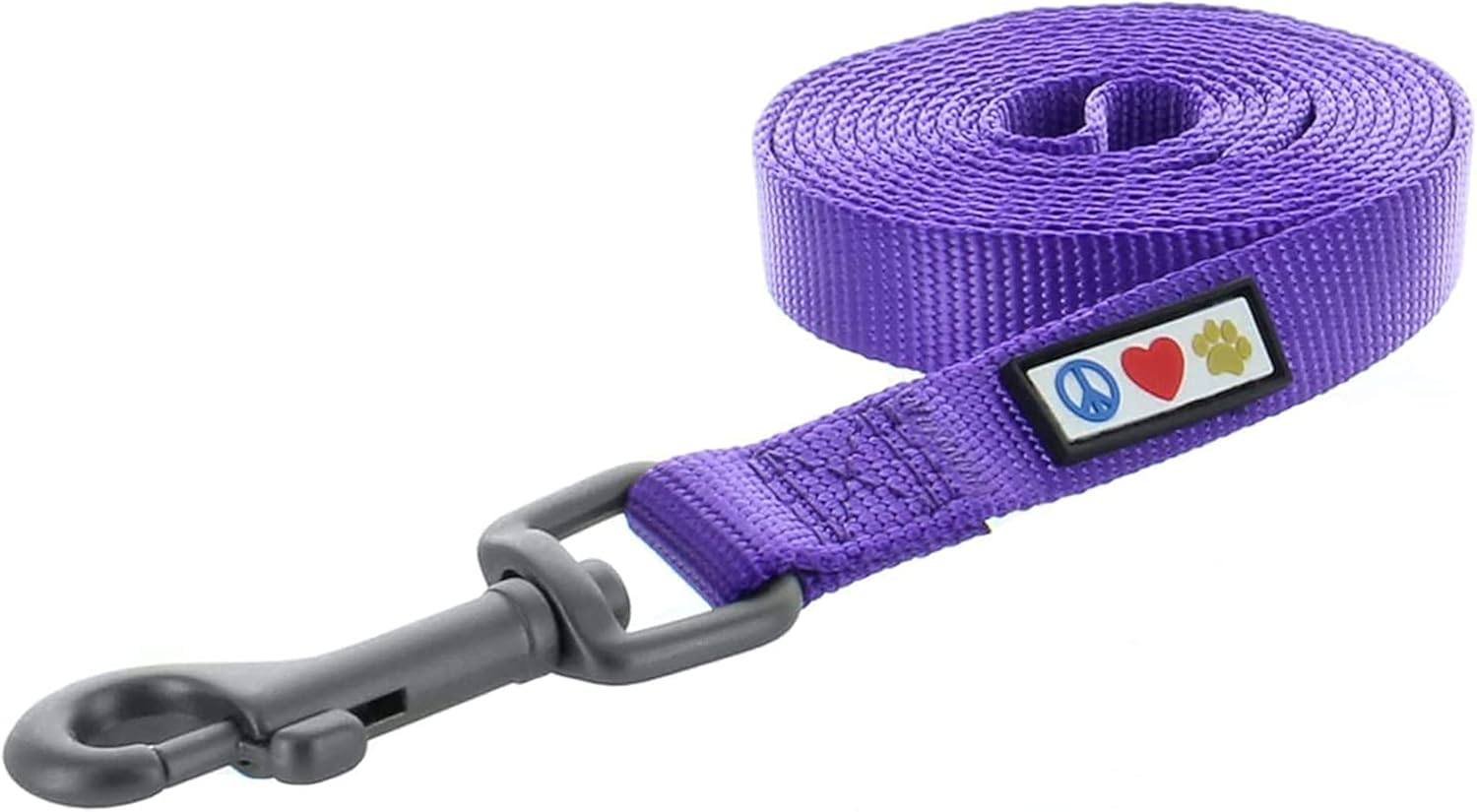 Pawtitas Paquete económico  Arnés para perro pequeño + collar para perro pequeño + correa para perro extra pequeñapequeña de 6 pies, juego morado
