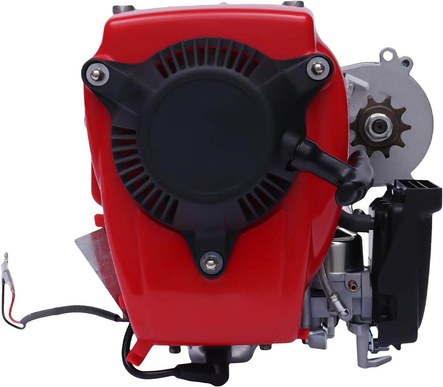 Kit de bicicleta motorizada, kit de motor de bicicleta de gasolina de 49 CC de 4 tiempos con cadena estilo impulsor de bicicleta, kit de conversión