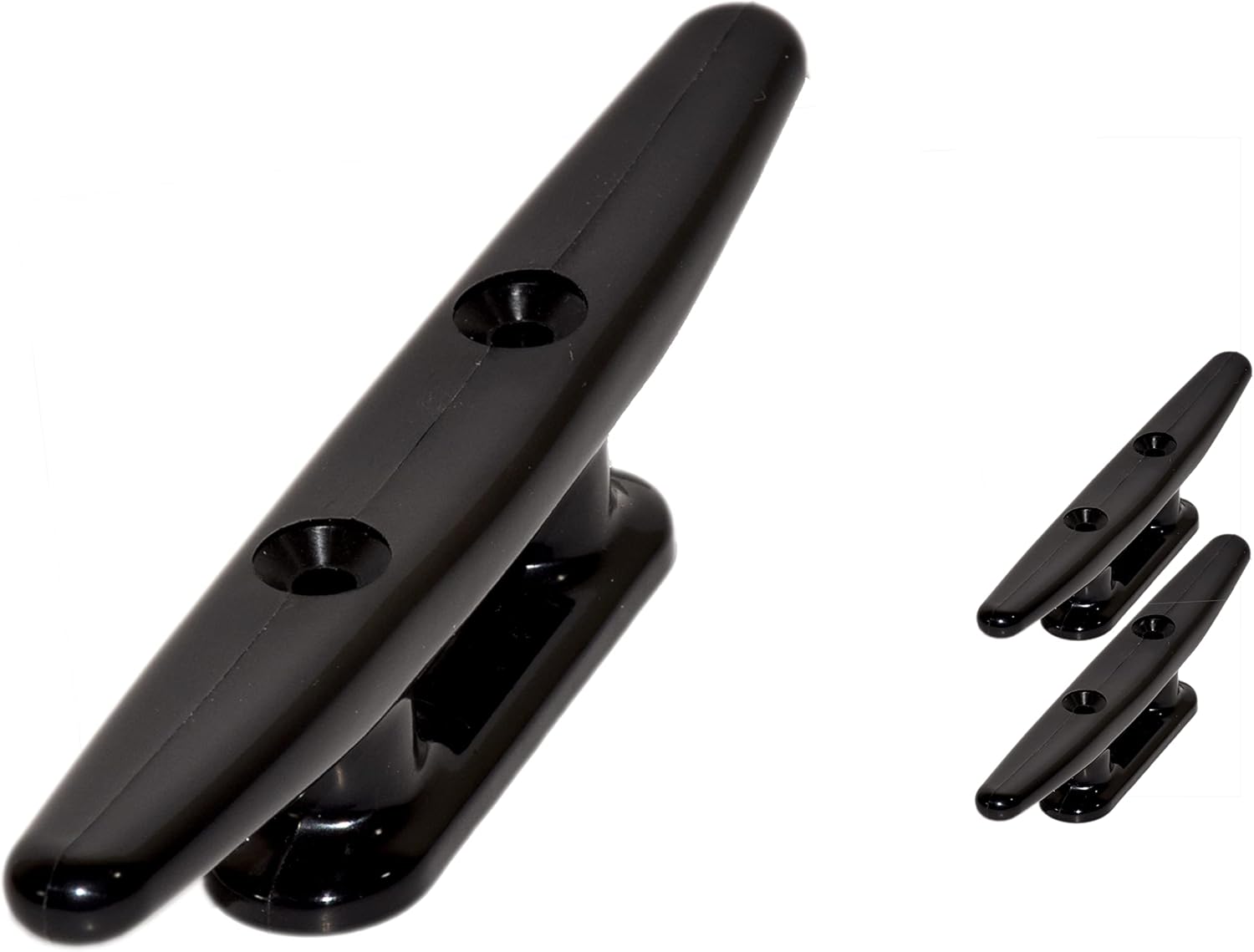 Tacos de nailon negro para barco de 6 pulgadas (2, 5, 10 unidades)  Tacos de cuerda, kayak, tacos de muelle de barco  Ideal para decoración marina,