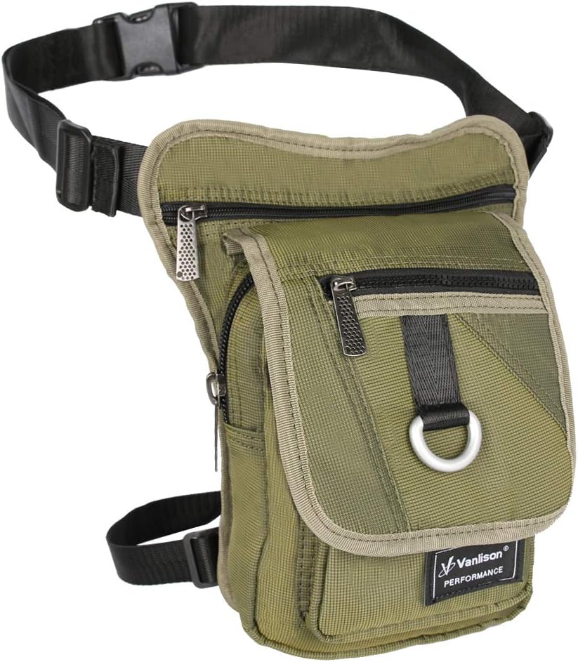 Impermeable Airsoft táctico gota pierna bolsa bolsa panel motocicleta bolsa